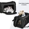ACE Pets Honden Reistas Vliegtuig – Honden Draagtas Voor Kleine Hond – Hondentas Draagzak & Transporttas Hond – Maat L