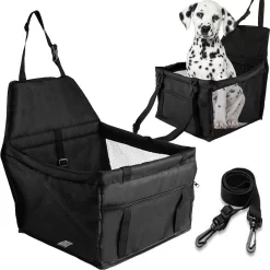 A&K Luxe Honden Autostoel Opvouwbaar Autostoel Hond |Hondenzitje Auto | Honden Autostoel |Bench| Veilig Onderweg | Hondenzitje | Autobench Voor Hond |Puppyzitje | Hondenmand |Puppy Bench