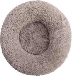 BEESSIES® Donut Hondenmand/hondenkussen 120 Cm – Wasbare Hoes – Taupe – Hond Kussen Mand