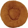 BEESSIES® Donut Hondenmand/hondenkussen 80 Cm – Wasbare Hoes – Cognac Bruin – Hond Kussen Mand