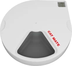 Cat Mate C500 – Automatische Voerbak – Voerbak – Voerautomaat – Voerbak Kat – Voerbak Hond – Voerbak Met Timer – Voerautomaat Kat – Voerautomaat Hond – Automatisch- Wit