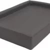 DoggyBed – Orthopedische Hondenmand – Visco Compact Style – 120 X 80 X 16cm – Grijs