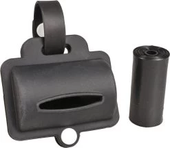 Duvo+ Poepzakjes Dispenser Silicone Zwart 10st