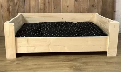 Houten Hondenmand Luna – 70 X 100 Cm – Op Pootjes