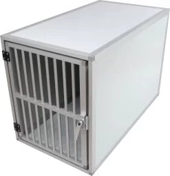 Hundos Pro Autobench Recht Model 100x55x67 Cm Met Spijlen