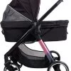 Ibiyaya Retro Hondenbuggy Luxe Stroller – Prism Black – 84x66x102cm