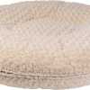Jack And Vanilla – Hondenkussen – Donut Kussen Puff- Kleur: Beige – Afmeting: Ø 90 Cm