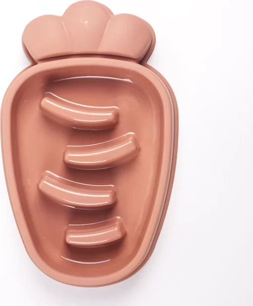 Maison Extravagante – Wortel Voerbak Hond/Kat – Set Van 2 Stuks – Oranje – Slow Feeder – Anti Schrok Voerbak – Melamine – Drinkbak – Eetbak – Huisdier -Voel het - Hondenwinkel! Maison Extravagante Wortel Voerbak HondKat Set van 2 stuks Oranje Slow feeder Anti Schrok Voerbak Melamine Drinkbak Eetbak Huisdier