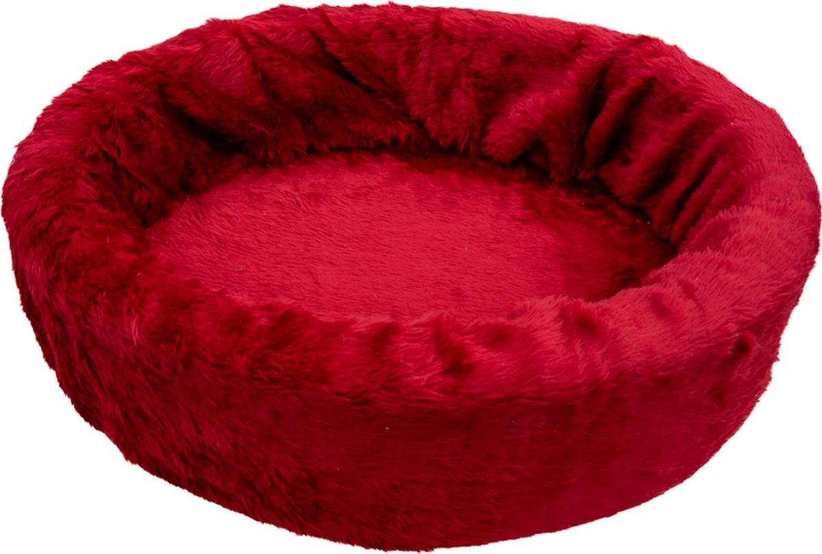 NapZZZ Hondenmand – Bordeaux Rood – 105 X 92 X 22 Cm