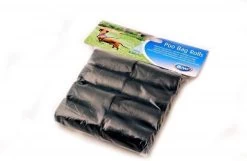 Duvo Poepzakjes Zwart 8x20st