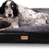 PrimePlus Hondenkussen XL Antraciet – 120x80x10 CM – Zacht En Luxe Hondenmand – Hondenbed – Hondenmat – Orthopedisch Hondenkussens