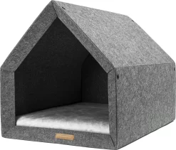 Rexproduct Hondenhuis – Hondenhuisjes Voor Binnen – Hondenkussen Inbegrepen – Hondenhok – Hondenmand – Gerecycled PETflessen – PETHome