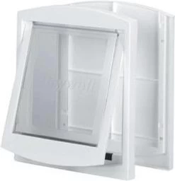 Staywell Hondenluik Kattenluik 18,5 X16 Cm Wit