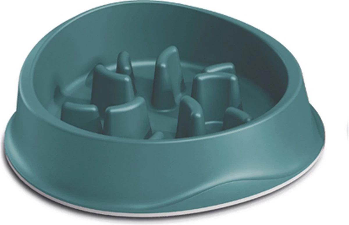 Stefanplast Anti Schrok Voerbak Slow Feeder 26 Cm 1 Liter 1 Stefanplast Anti Schrok Voerbak Slow Feeder 26 Cm 1 Liter