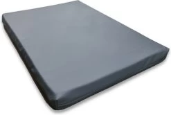 Topmast Jumbo – Hondenbed – Antraciet – 125 X 90 Cm – Leatherlook Hondenkussen – Hondensofa – Honden Ligbed – Hondenmatras