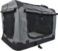 Topmast Premium Reisbench – Nylon – Bench Voor Honden – Stoffen – Bench – Opvouwbaar – Antraciet – 60 X 42 X 42 Cm