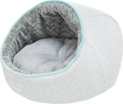 Trixie Hondenmand Iglo Junior Lichtgrijs / Mintgroen – 40X40X27 CM